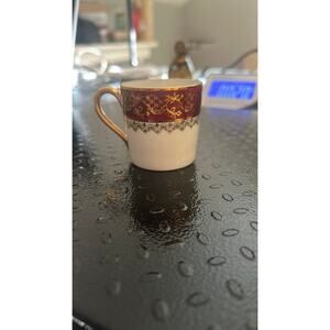 Limonges France Demitasse Gold Trim Cup